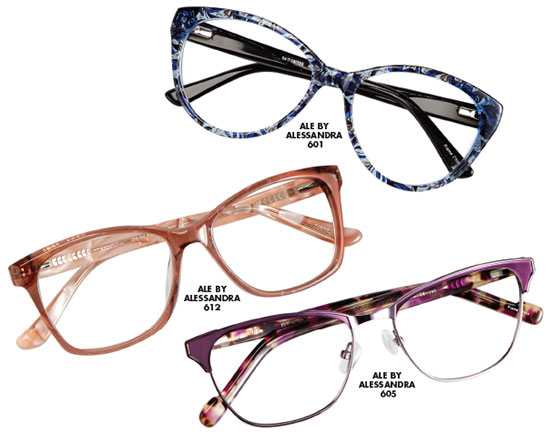EYEWEAR DESIGNS: Ale by Alessandra Optical Collection